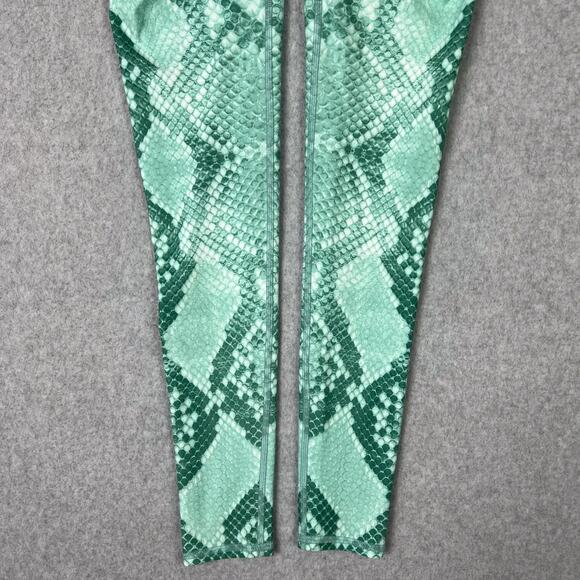 Niyama Sol Womens S Python Barefoot Leggings in Mint - Picture 7 of 8